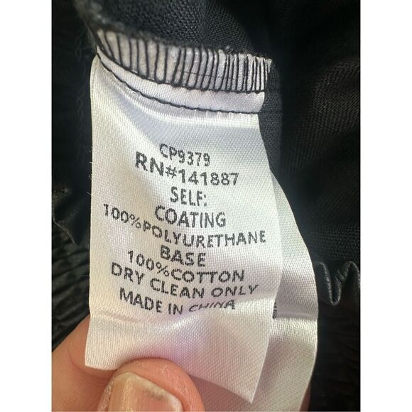 Pookie & Sebastian leather style shorts, size Small - Picture 4 of 8